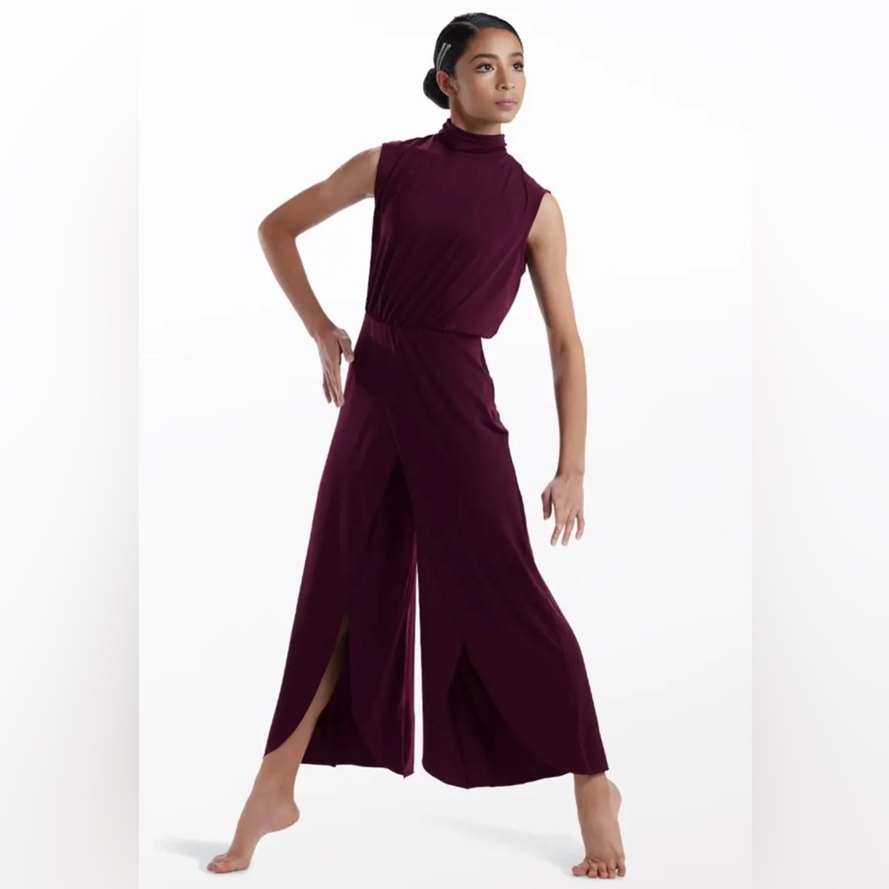 Weissman Maroon Contemporary/Modern Dance costume